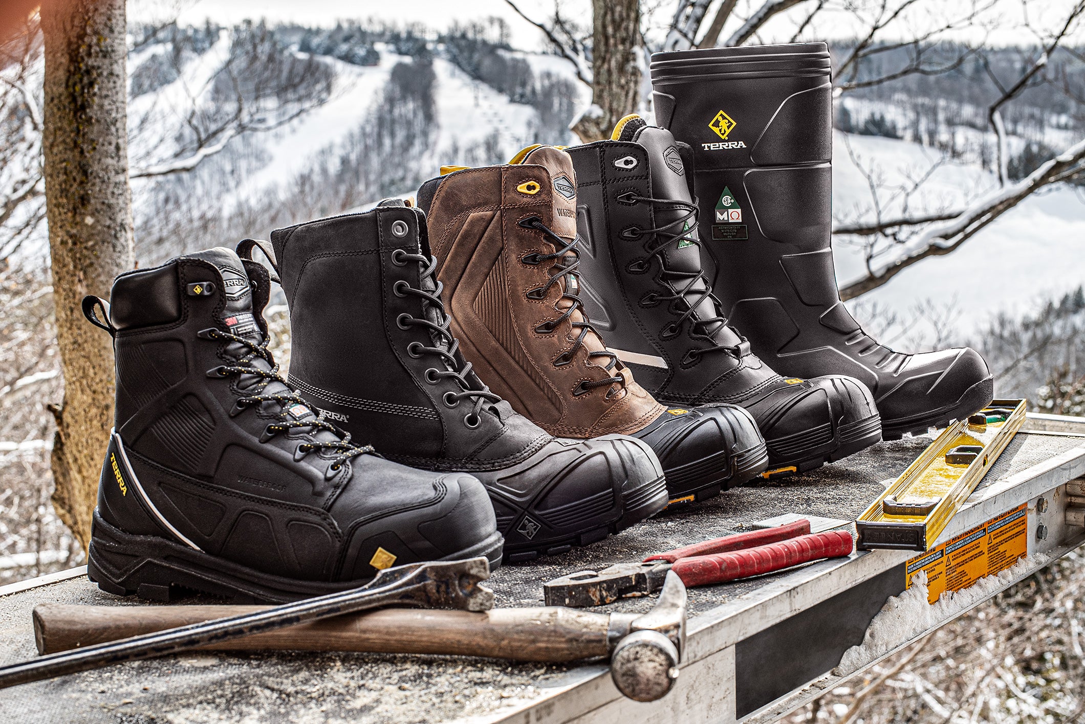 Terra Cold Climate Winter Work Boot Collection