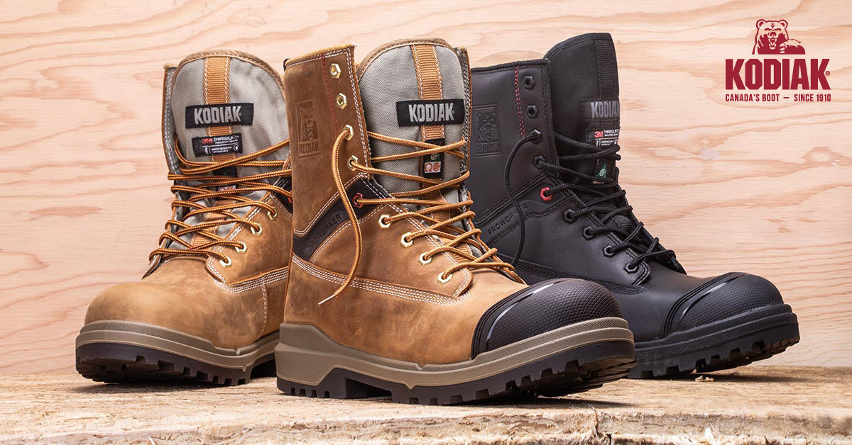 Kodiak Proworker Black‎ Work Boot (0A4NK3BLK) Oil & Slip Resistant NWOT Sz 8.5-9 Kodiak Men main image 4