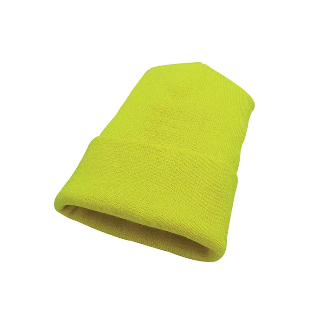 Acrylic Knit Winter Toque AC1010 - Yellow