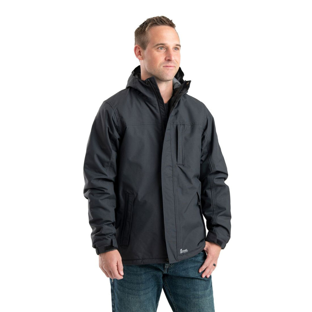 Black jacket waterproof sale