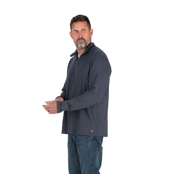 Berne Men's Midweight UPF Quarter-Zip Sweater SH14 - Navy