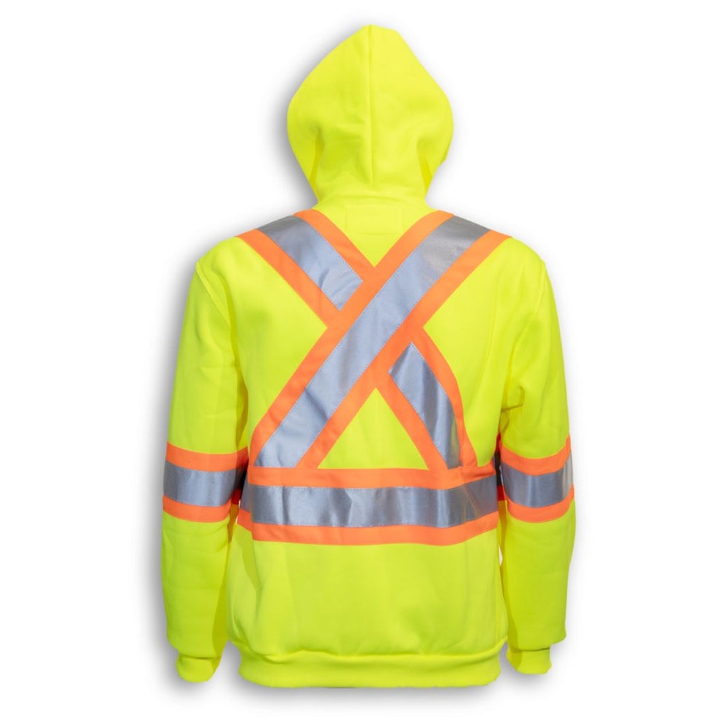 Big K Men's Hi-Vis 100% Polyester Hoodie BK3551 | Work Authority
