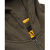 CAT Men's Full Zip Hooded Work Sweatshirt - Army Green W10840