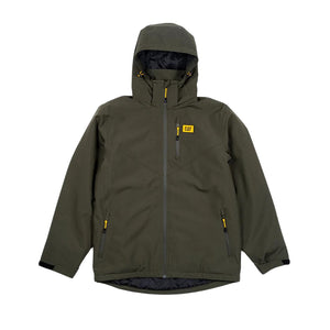 CAT Men's Lightweight Insulated Work Jacket 1040038 - Army Moss