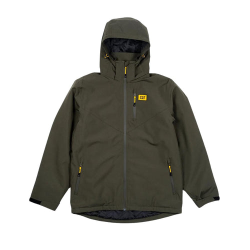 CAT Men's Lightweight Insulated Work Jacket 1040038 - Army Moss