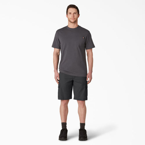 Dickies Men's 11" FLEX Cooling Performance Work Cargo Shorts SR607 - Black