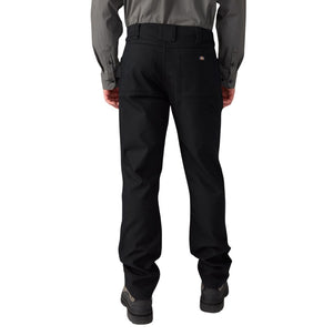 Dickies Tradebuilt Duck Canvas Double Knee Men's Work Pants A861D - Black