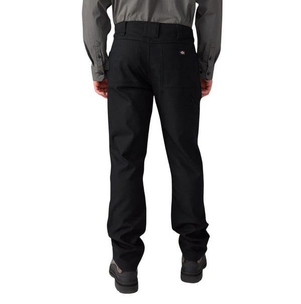 Dickies Tradebuilt Duck Canvas Double Knee Men's Work Pants A861D - Black