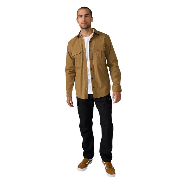 Dickies Tradebuilt Long Sleeve Utility Men's Work Shirt A879P - Coyote Brown