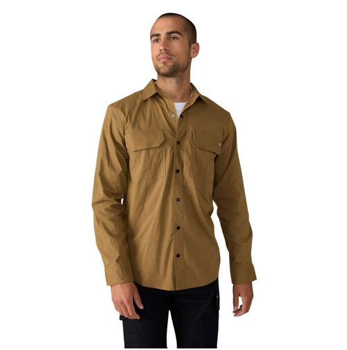Dickies Tradebuilt Long Sleeve Utility Men's Work Shirt A879P - Coyote Brown