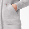 Dickies Women's Zip Front Heavyweight Hooded Sweater FW201 - Grey