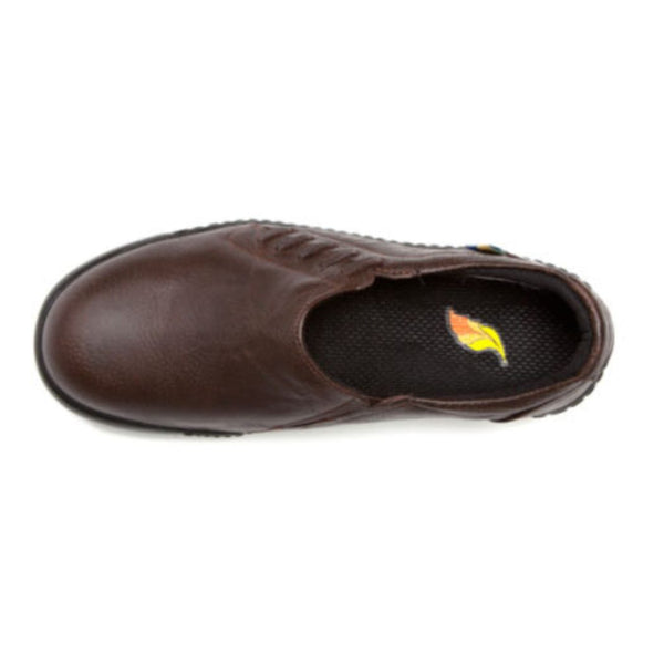 Feather Angie Women's Slip-on Steel Toe Safety Shoes