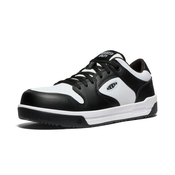 Keen Overton Men's Composite Toe Athletic Work Shoe - 1029857 White/Black