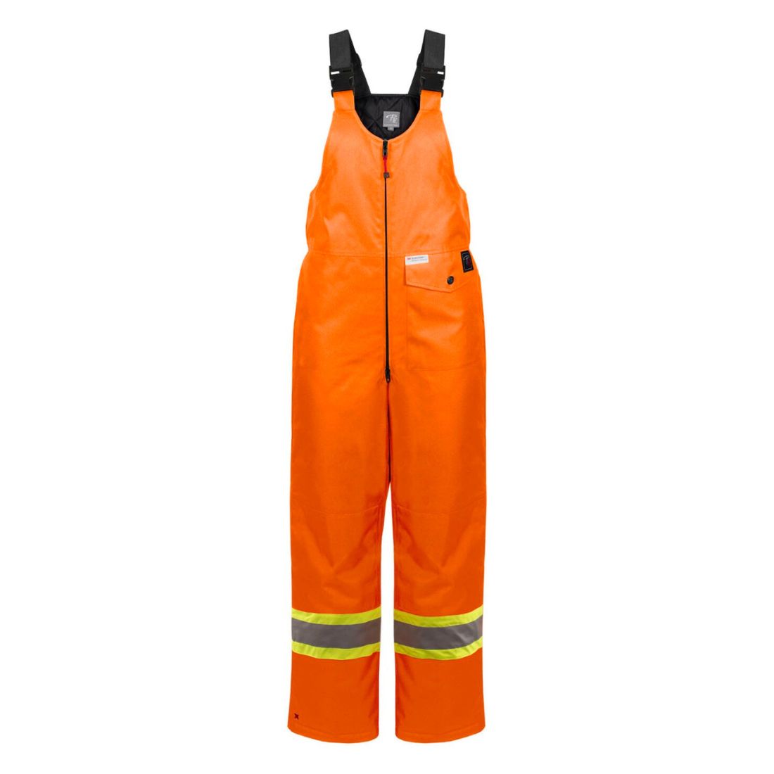 P&F Women’s High Visibility Insulated Waterproof CSA Safety Bib Overalls - PF9001 Orange