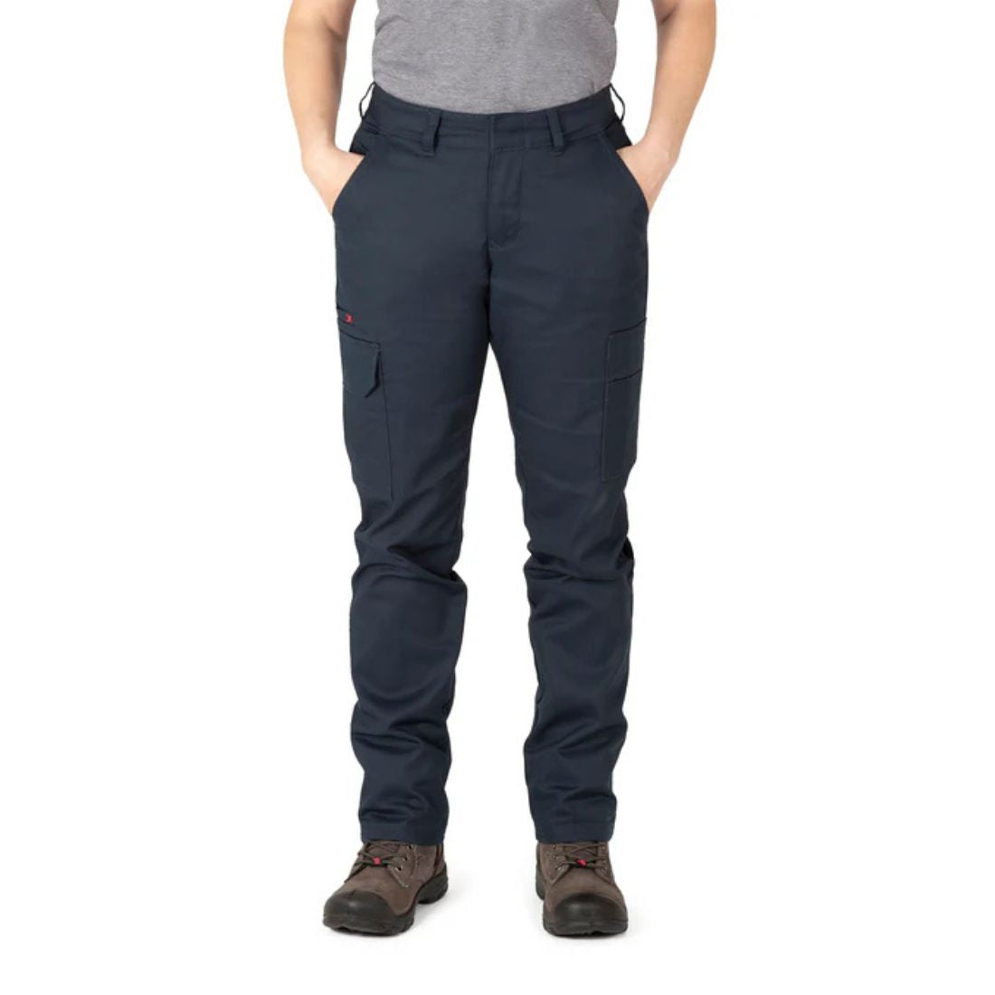 P&F Women's Stretch Cargo Work Pants PF820 - Navy