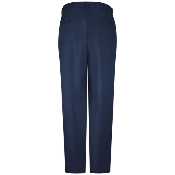 Red Kap Men's Plain Front Cotton Work Pant PC44 -  Navy
