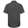 Red Kap Men's Short Sleeve Industrial Work Shirt - Charcoal