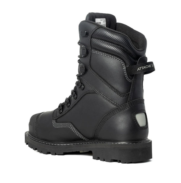 Royer Revolt Men's 8" Insulated Composite Toe Safety Boot with VIBRAM® Arctic Grip 8901RTAG - Black
