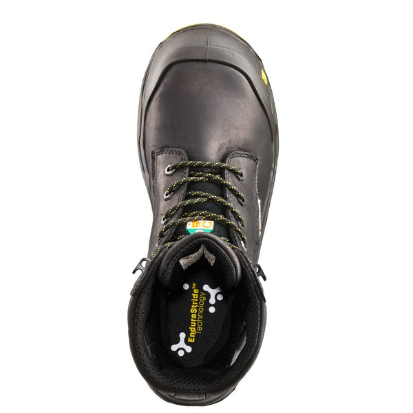 Terra Exile 25 Men's 8" Composite Toe Waterproof Work Boot 1311BK - Black