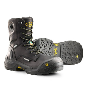 Terra Exile 25 Men's 8" Composite Toe Waterproof Work Boot 1311BK - Black