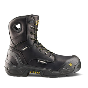 Terra Exile 25 Men's 8" Composite Toe Waterproof Work Boot 1311BK - Black
