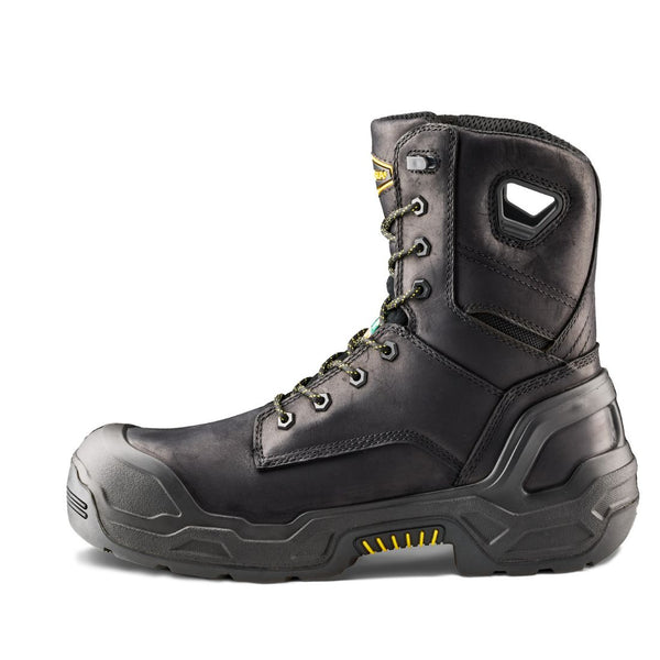 Terra Exile 25 Men's 8" Composite Toe Waterproof Work Boot 1311BK - Black