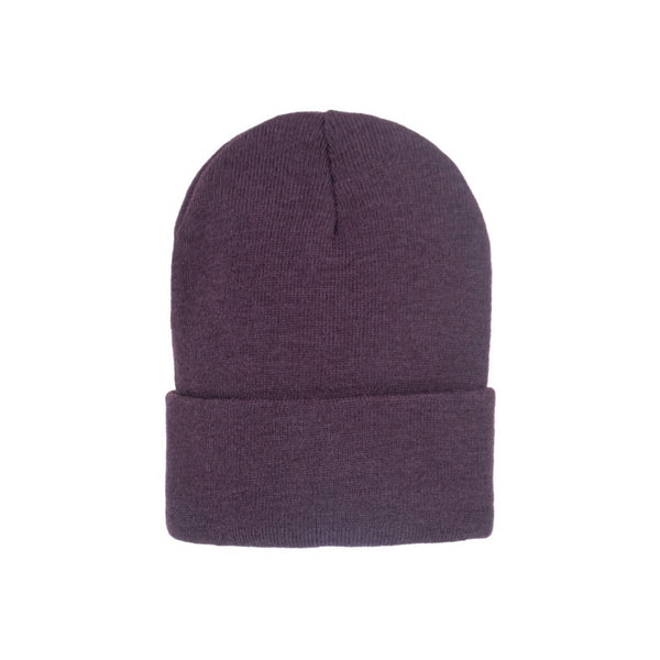 Terra Knitted Ribbed Toque - 1316552TR Brown