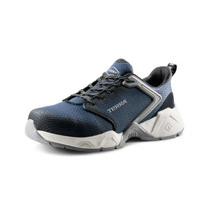 Terra Vector 1276NV Unisex Composite Toe Athletic Safety Shoe - Navy