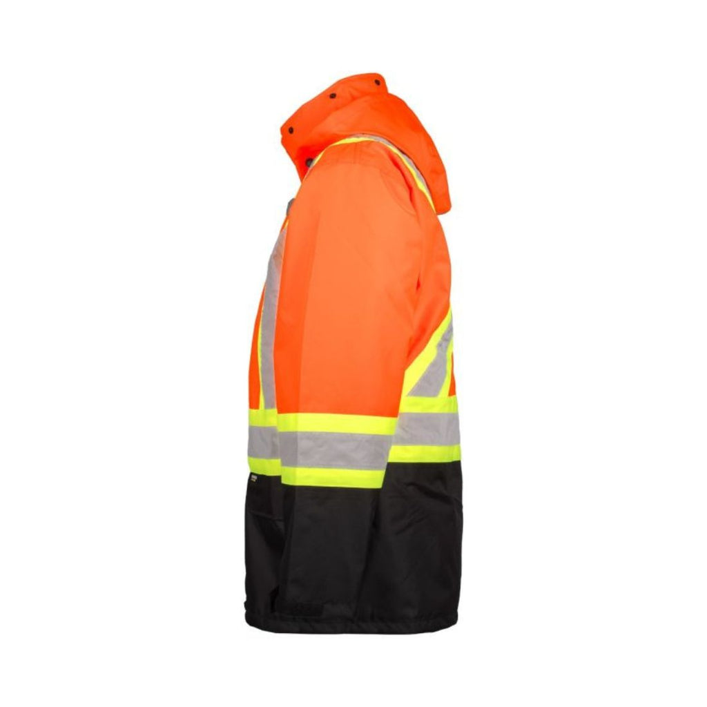 Terra Hi Vis Rain Work Jacket 116520JOR Orange