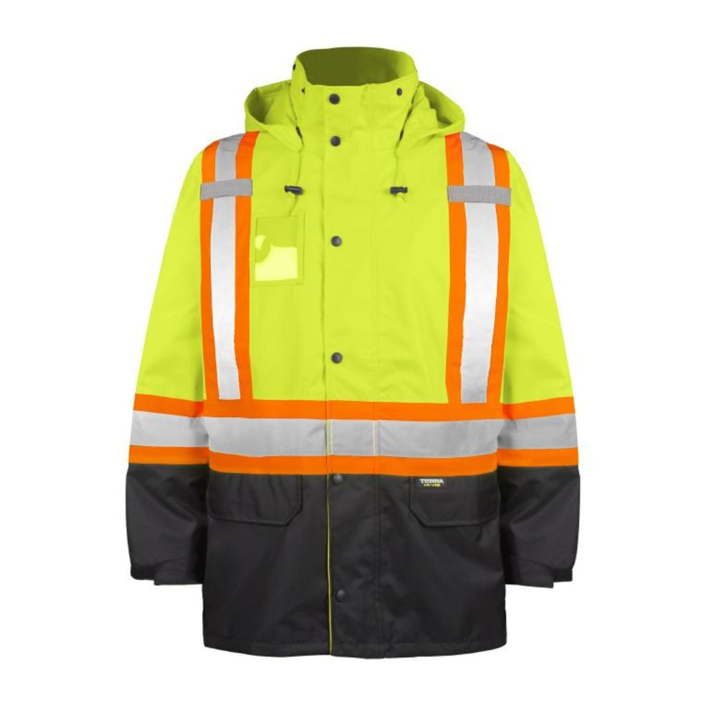 Hi vis rain jacket near me clearance