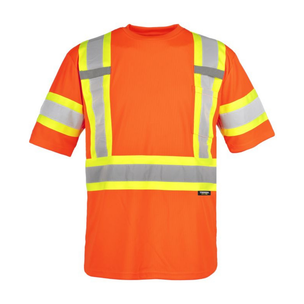 Orange reflective work shirts new arrivals