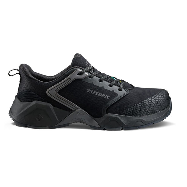 Terra Vector 1298BK Unisex Composite Toe SD+ Athletic Safety Shoe - Black