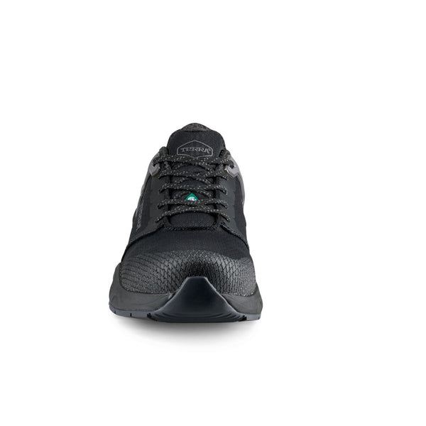 Terra Vector 1298BK Unisex Composite Toe SD+ Athletic Safety Shoe - Black