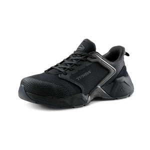 Terra Vector 1298BK Unisex Composite Toe SD+ Athletic Safety Shoe - Black