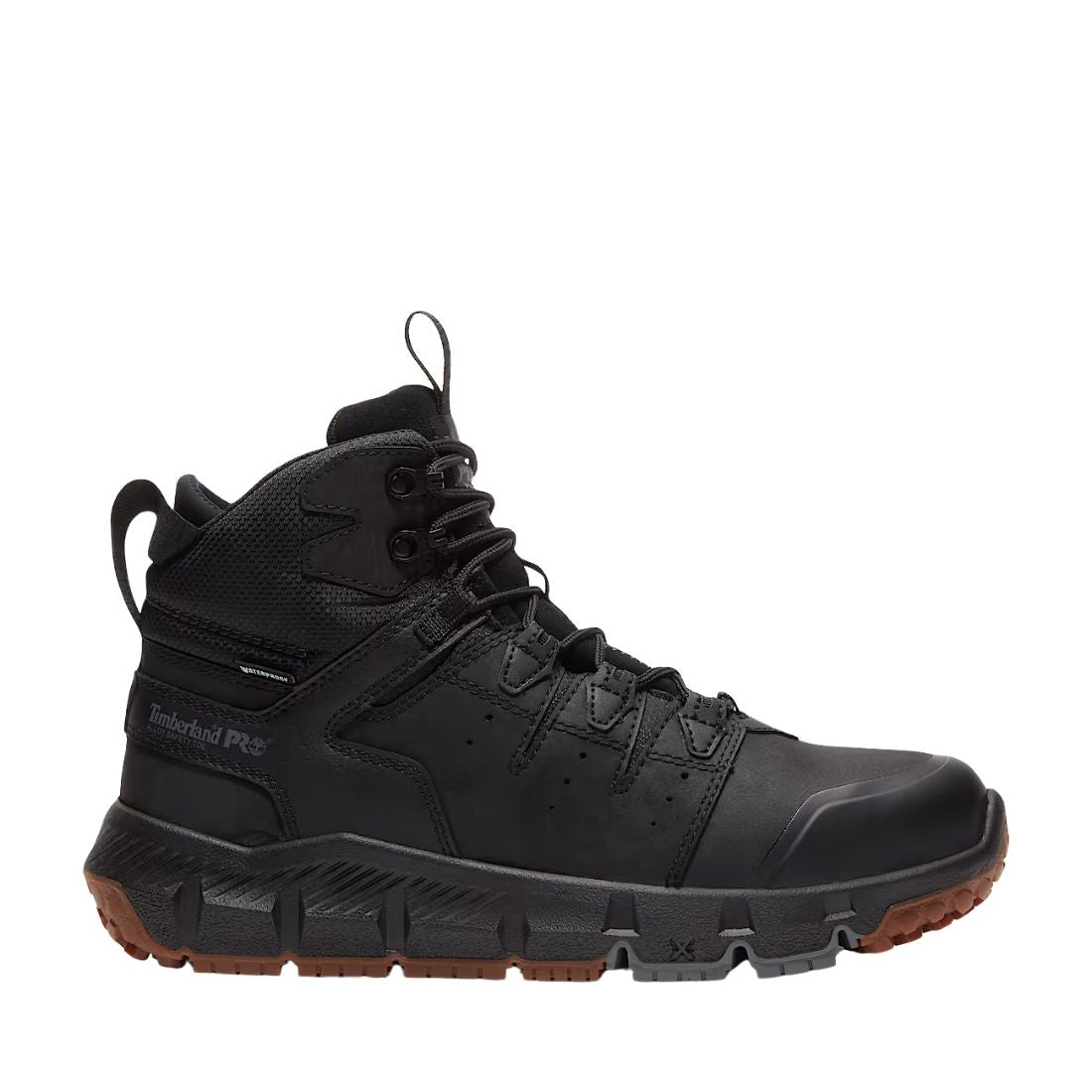 Timberland PRO Tempe Men's Waterproof 6" Alloy Toe Work Boot TB0A63XBEK5 - Black