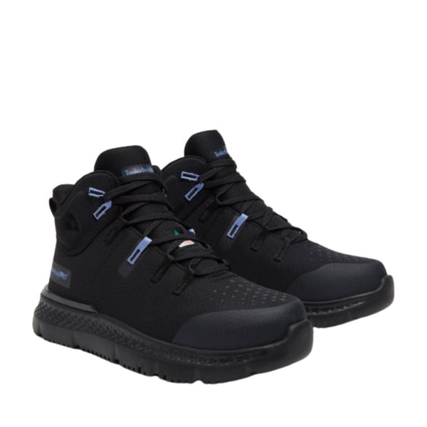Timberland PRO Intercept TB0A67T3EL0 Women's Athletic MID Steel Toe Work Shoe - Black