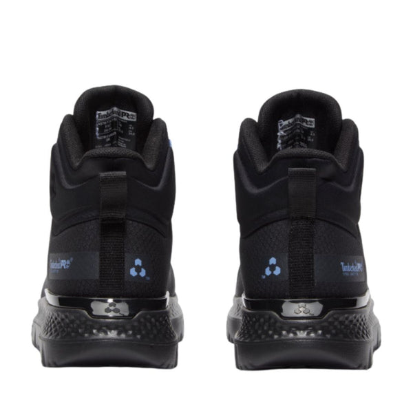 Timberland PRO Intercept TB0A67T3EL0 Women's Athletic MID Steel Toe Work Shoe - Black