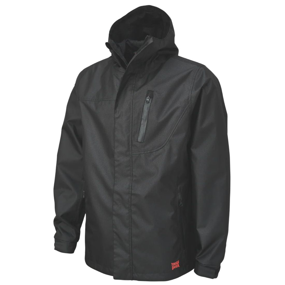 Tough Duck Men's Waterproof Breathable Ripstop Work Rain Jacket WJ37