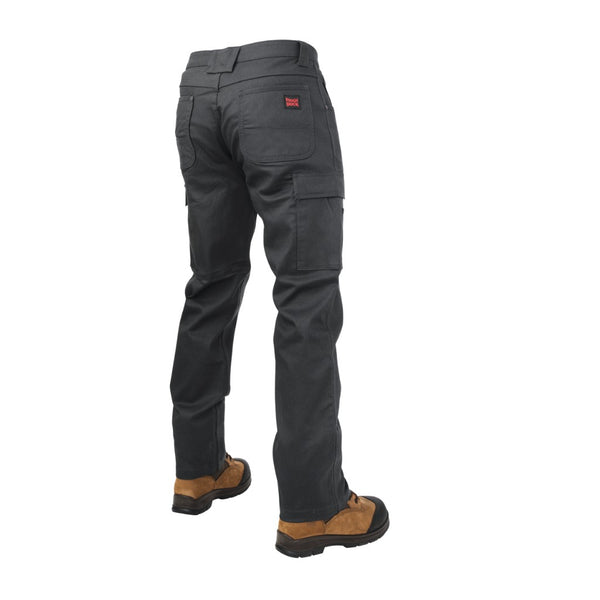 Tough Duck Women’s 360° Stretch Waist Cargo work Pant WP10 - Black