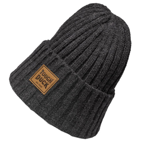 Tough Duck Wool Rib Watch Cap WA54 - Charcoal