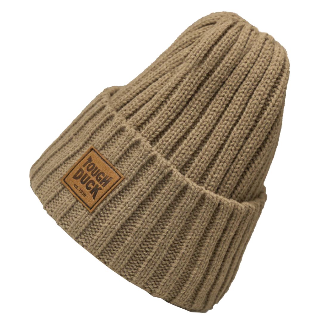 Tough Duck Wool Rib Watch Cap WA54 - Oatmeal