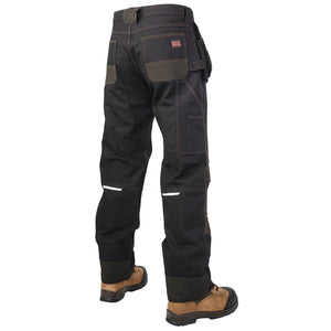 Tough Duck Men's Relaxed Fit Flex Ripstop Contractor Pants WP07