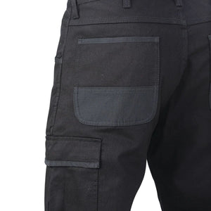 Tough Duck Men's Relaxed Fit Twill High Visibility Safety Cargo Pants SP03