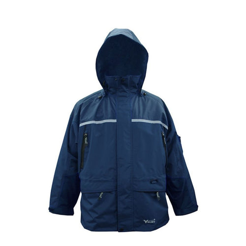 Viking® Tempest® Men's Tri-Zone Waterproof Insulated Work Jacket - Navy 858J