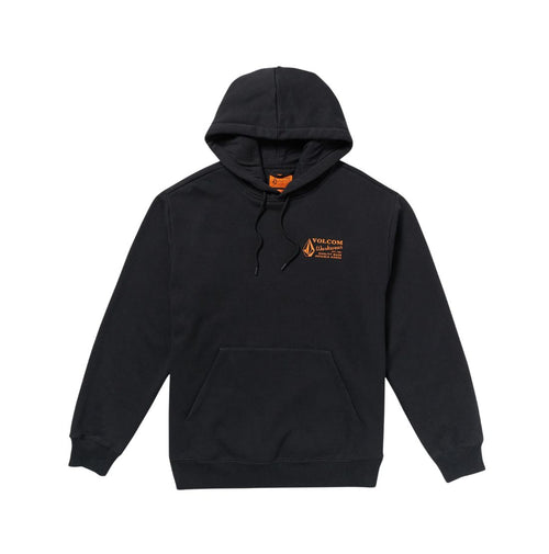 Volcom Men's Graphic Pullover Work Hoodie A4132503 - Black