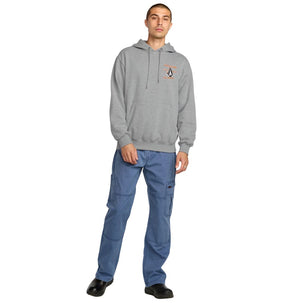 Volcom Men's Graphic Pullover Work Hoodie A4132503 - Grey
