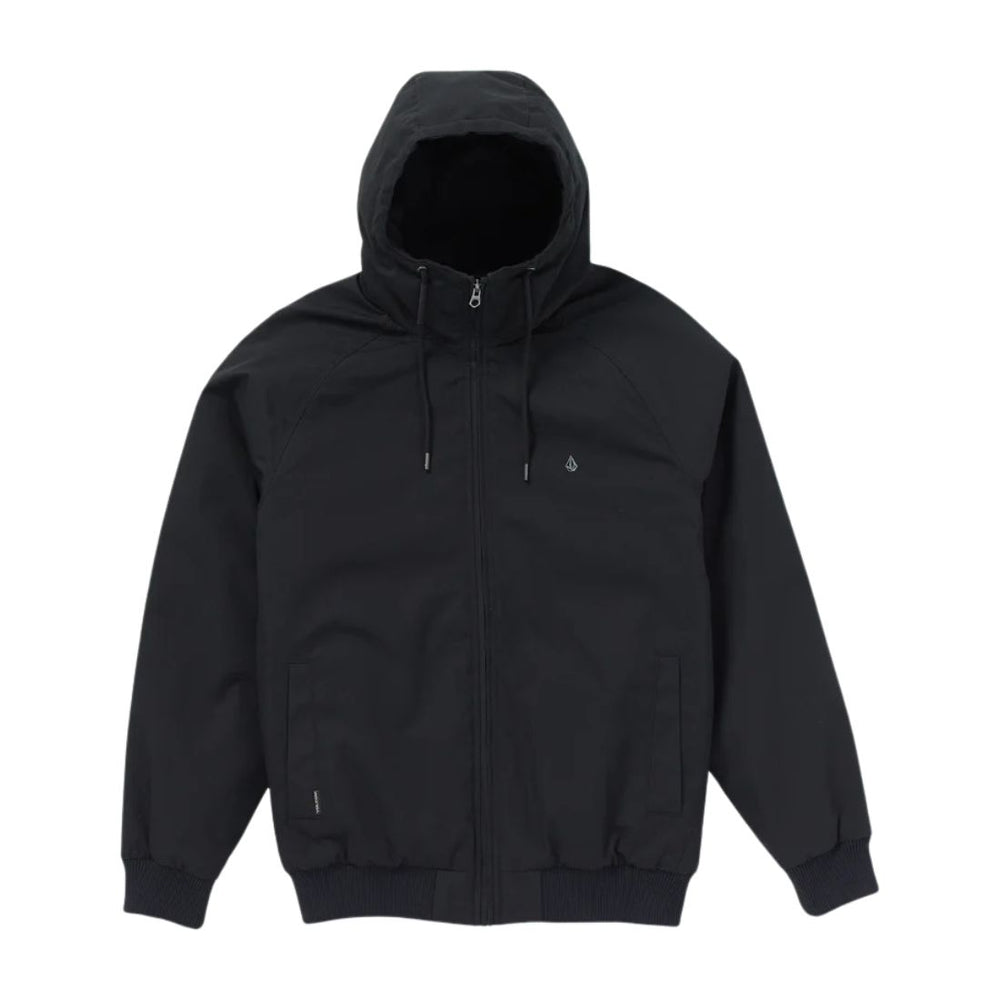 Volcom Men's Hernan 10K Insulated Hooded Jacket A17324408 - Black