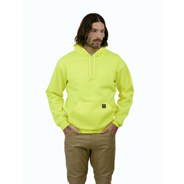 Walls Men's Enhanced Visibility Pullover Work Hoodie YW20 - Yellow