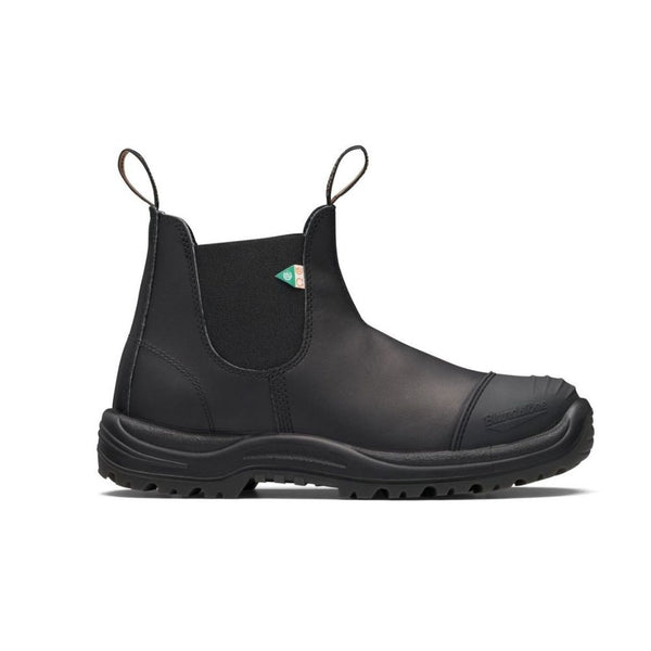 Blundstone 168 - Greenpatch CSA Unisex Rubber Toe Cap Steel Toe Work Boot - Black