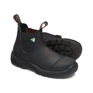 Blundstone 168 - Greenpatch CSA Unisex Rubber Toe Cap Steel Toe Work Boot - Black